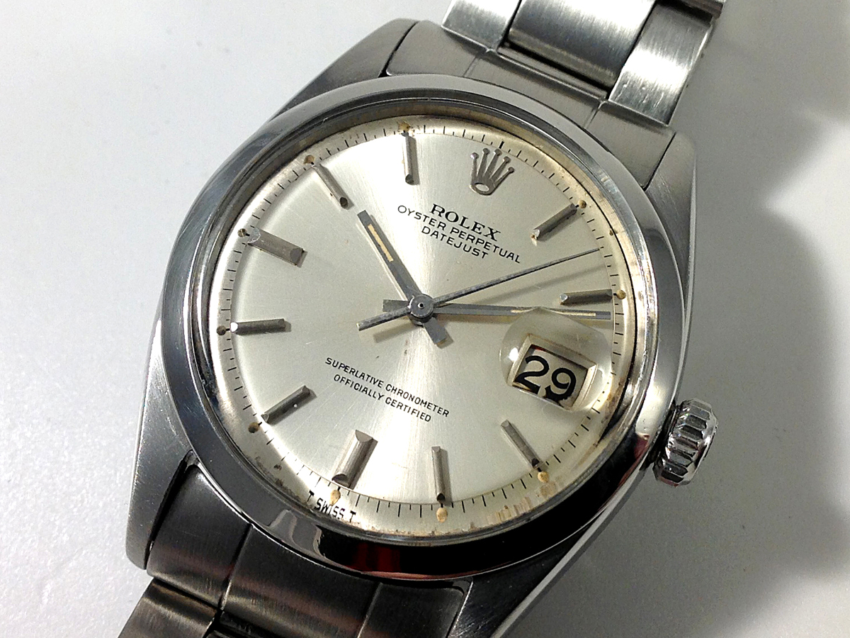 Objetor consumirse cansado RELOJ Rolex Oyster Datejust 6604 - Icone Watches - Compra venta de relojes  de segunda mano