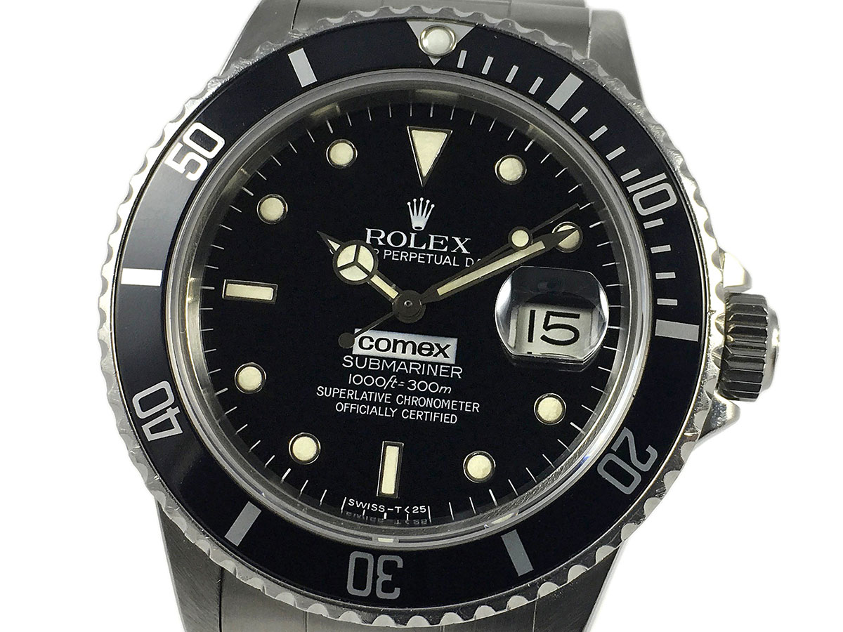 dividir Reconocimiento Repelente RELOJ Rolex Submariner 16800 "COMEX" - Icone Watches - Compra venta de  relojes de segunda mano