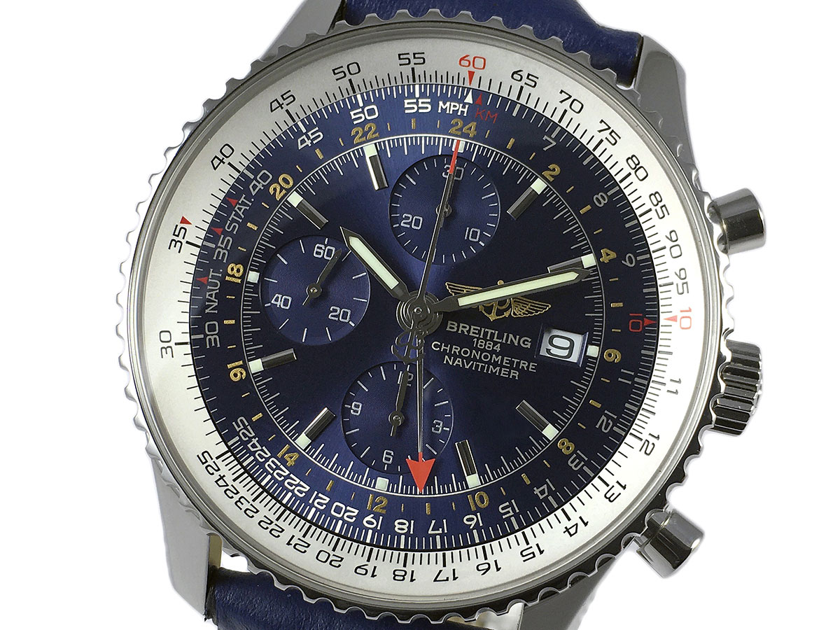 RELOJ Breitling Navitimer World GMT A24322 - Icone - Compra venta de relojes de segunda mano