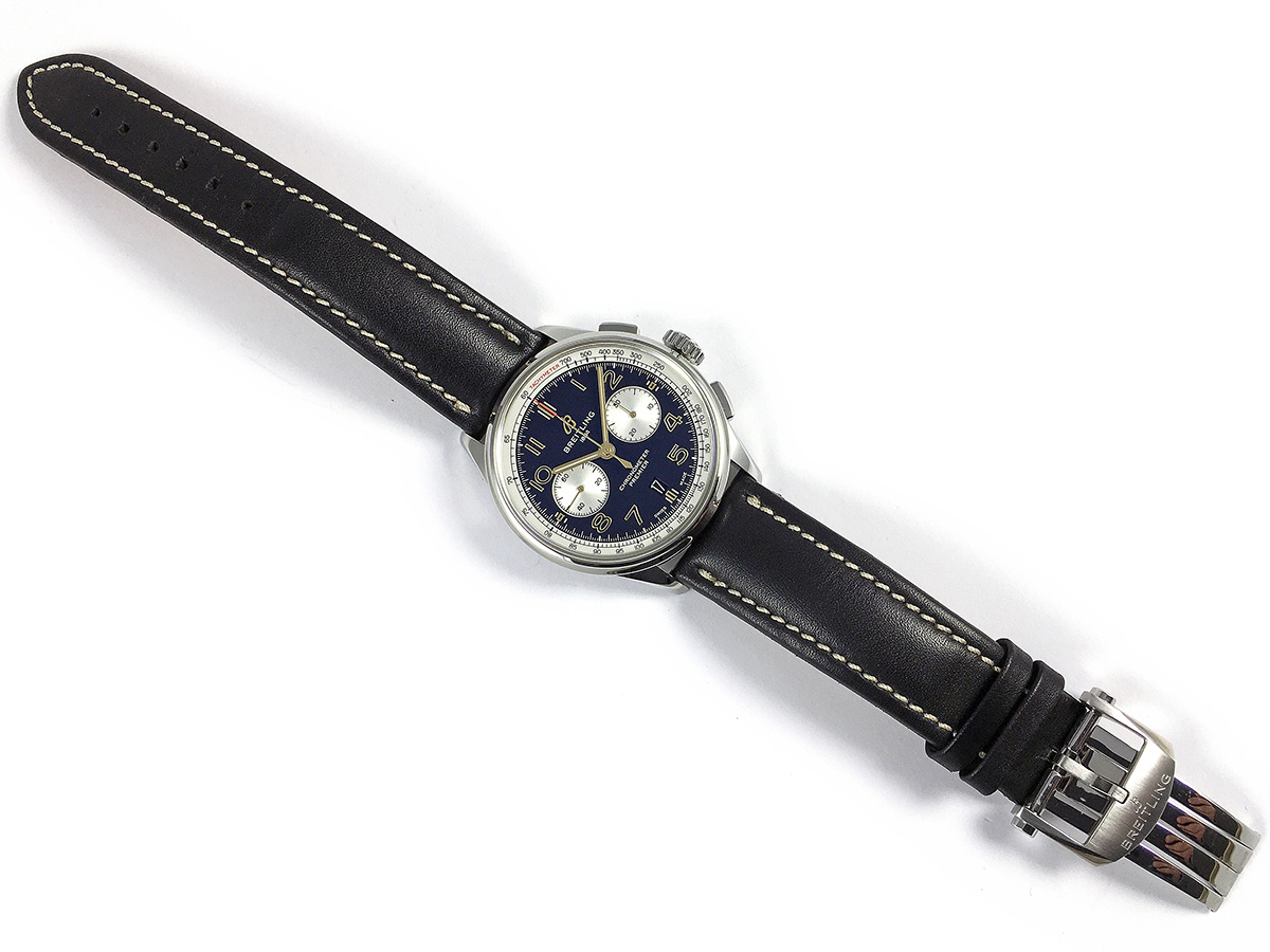 Breitling Premier B01 Chronograph 42 Norton Edition AB0118A21B1A1 - Orologio Cronografo